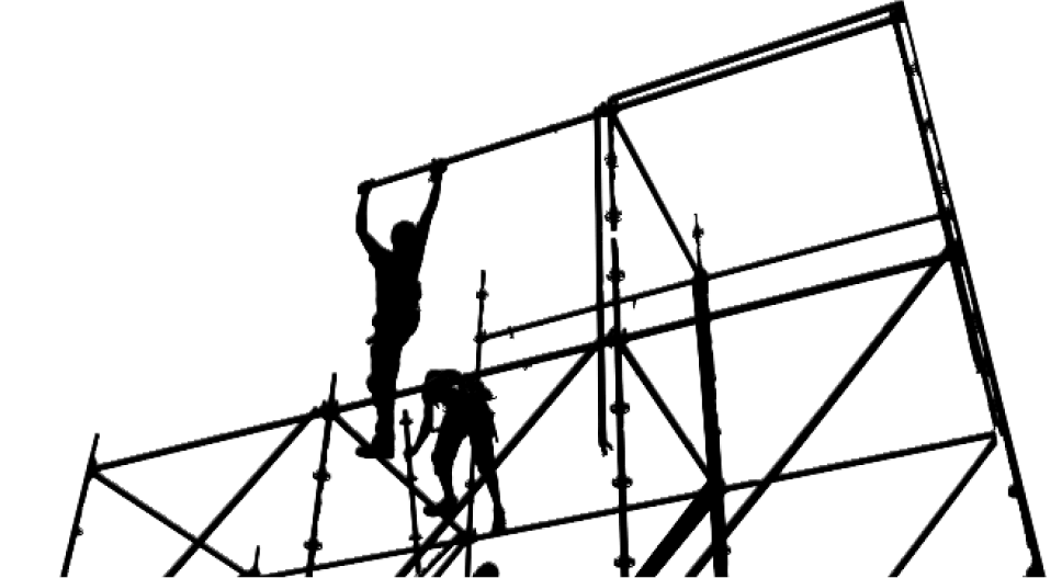 Scaffolding Background Watermark